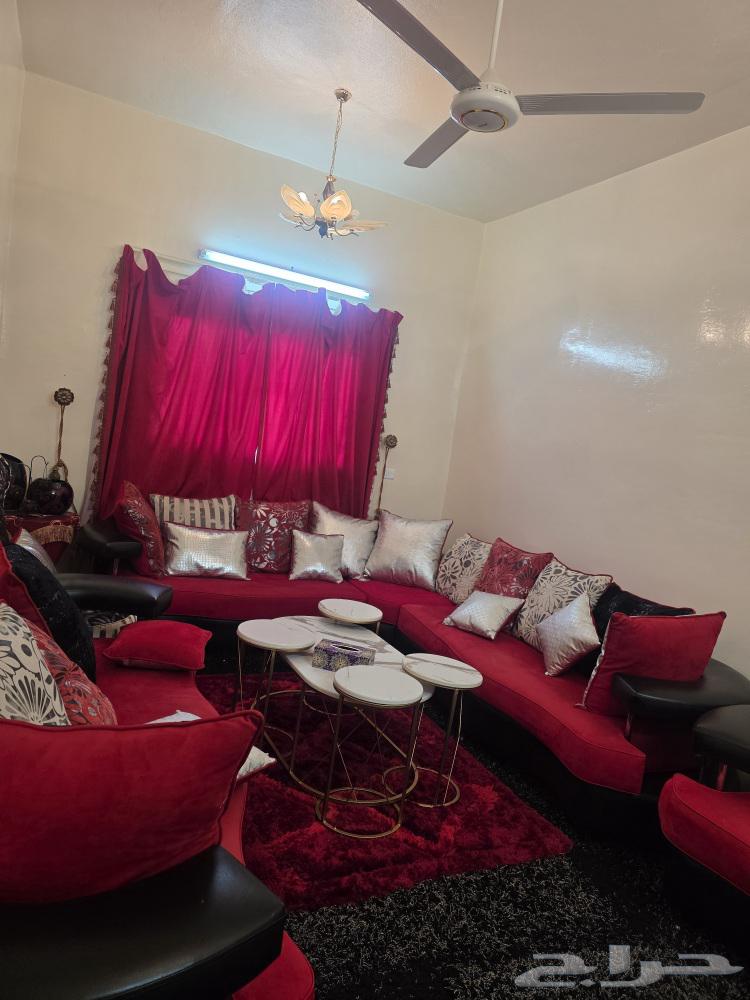 Sofa in good condition, red carpet, star, 2 phase64445797900803111