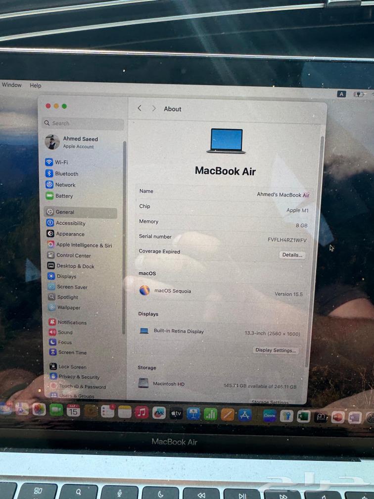 للبيع ماك بوك اير 13 2020 M164445621526274113