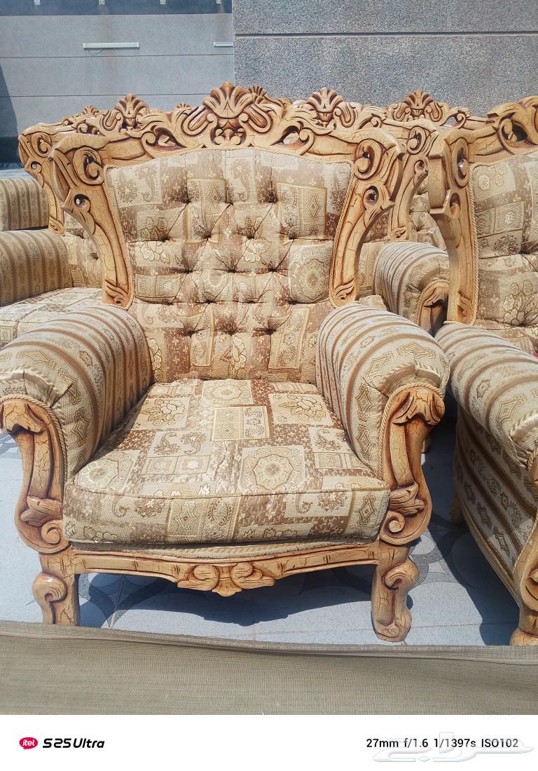 كنب مجلس مستعمل نضيف على اسوم التوصل64445106182913110