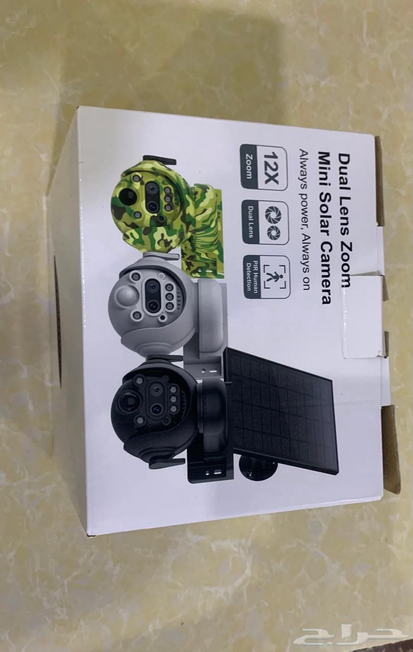 Surveillance camera with solar power and 128 memory64443963779331110