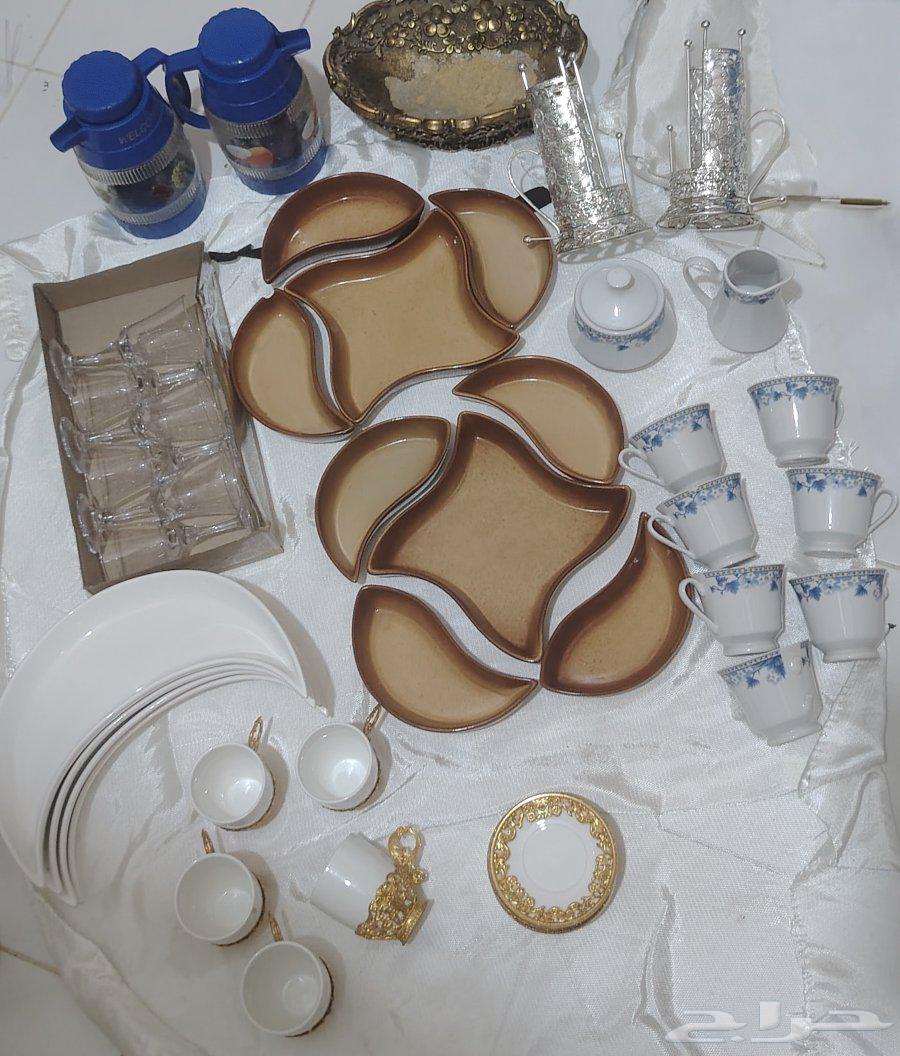 للبيع صحون فرنسي ابيض واغراض للمطبخ كماموضح في الصوره64443182678273110