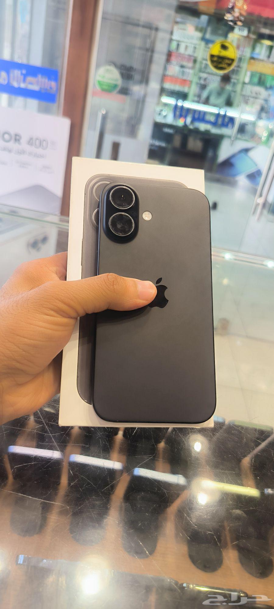 ايفون 16اسود ذاكره 256جيجا64445092641794110