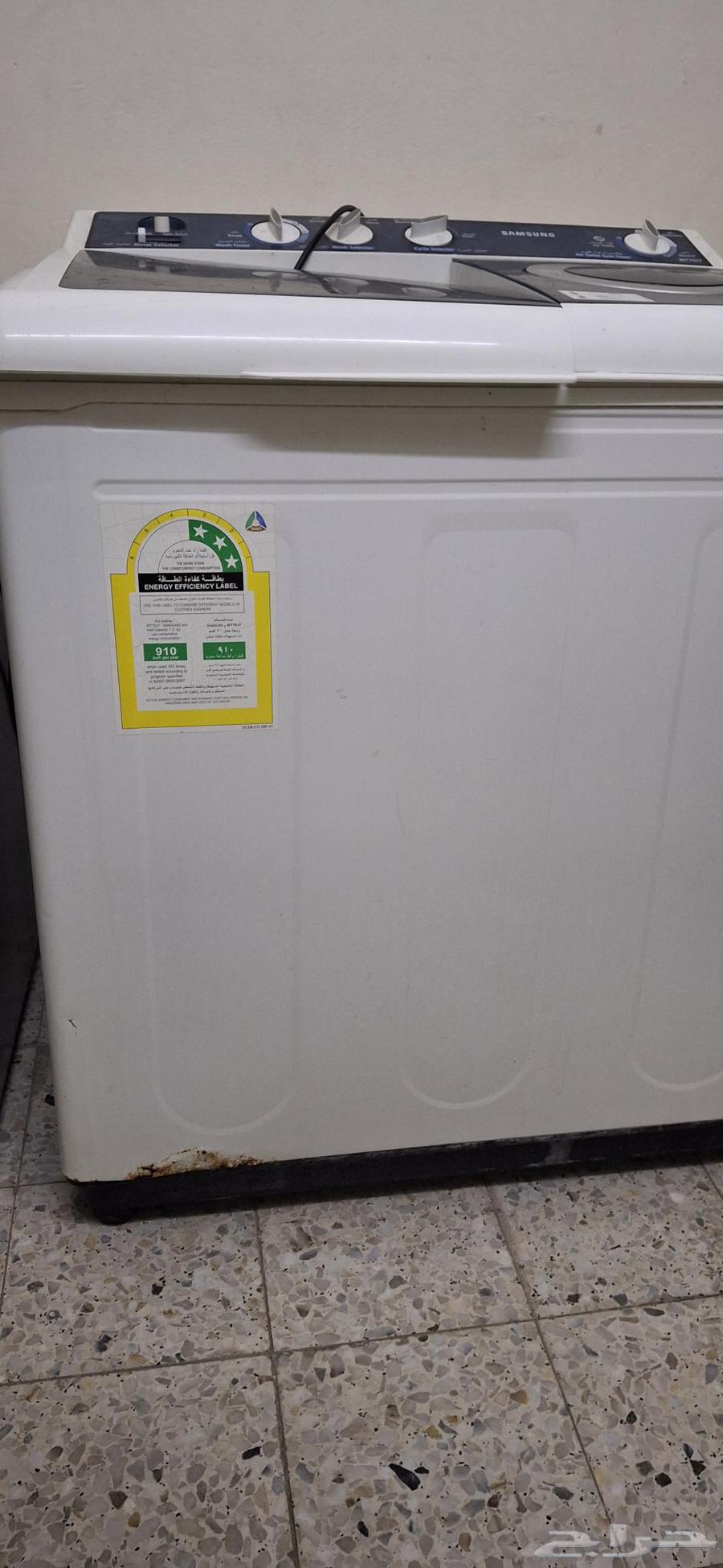 ثلاجة صغيره وغسالة سامسونج 7 كيلو مستعمل للبيع64446041059074114