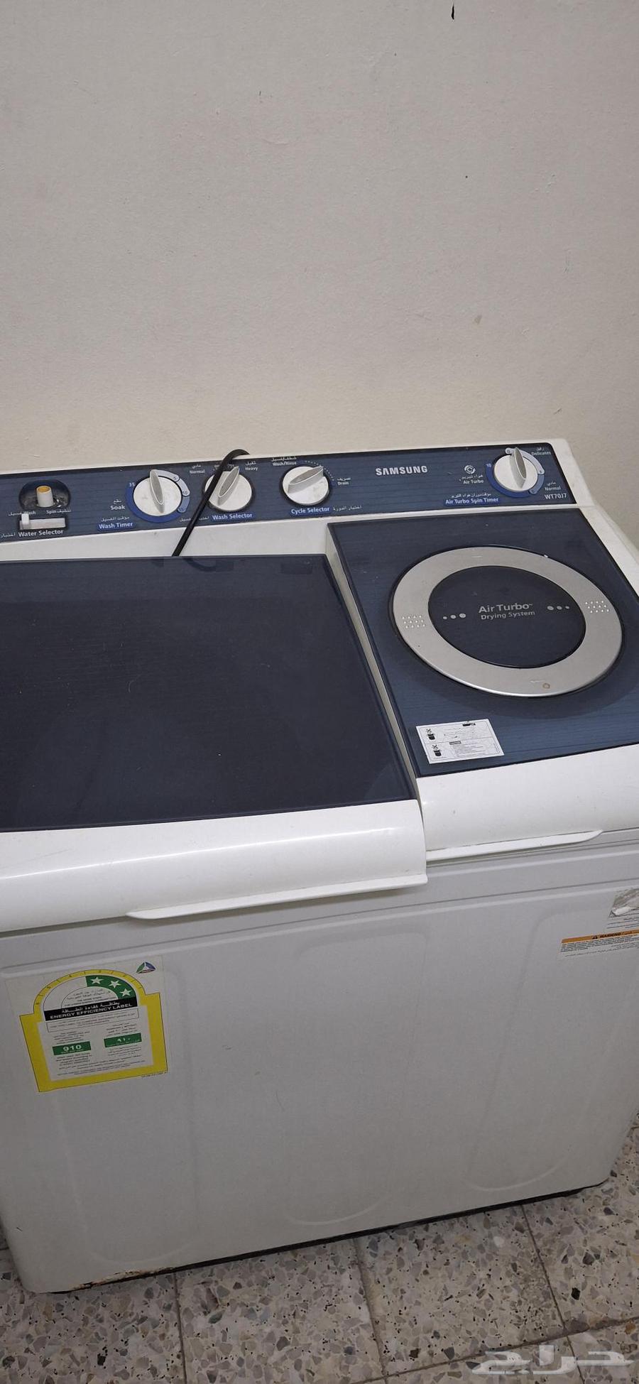 ثلاجة صغيره وغسالة سامسونج 7 كيلو مستعمل للبيع64446041059074111