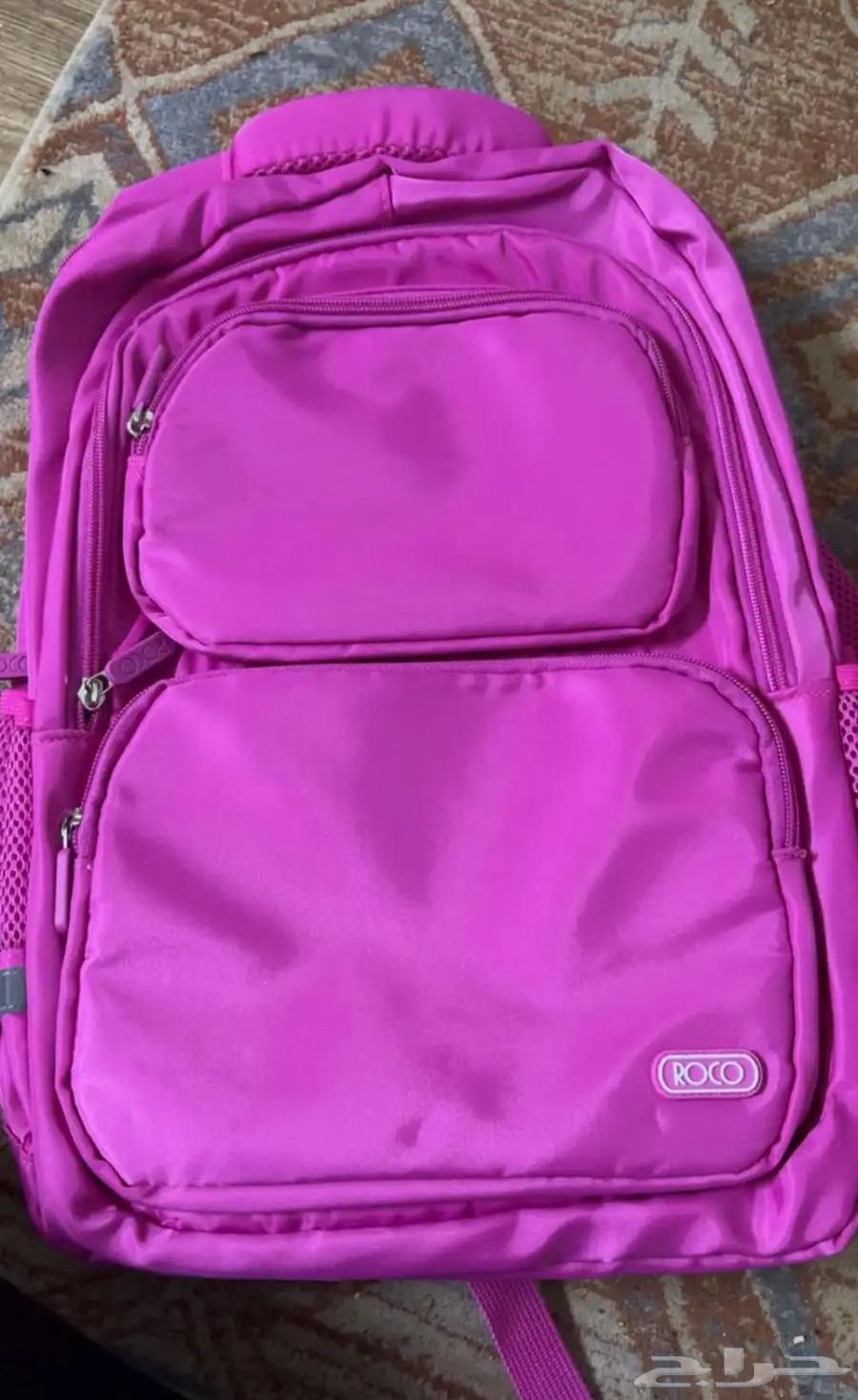 شنطة مدرسية بألوان جذابة وتصميم مريح  مناسبة للبنات من جرير64448208921346111