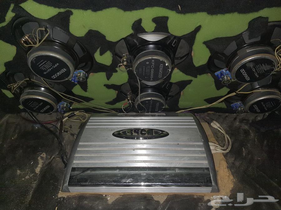 Sound system with amplifier and subwoofer64452252594689110