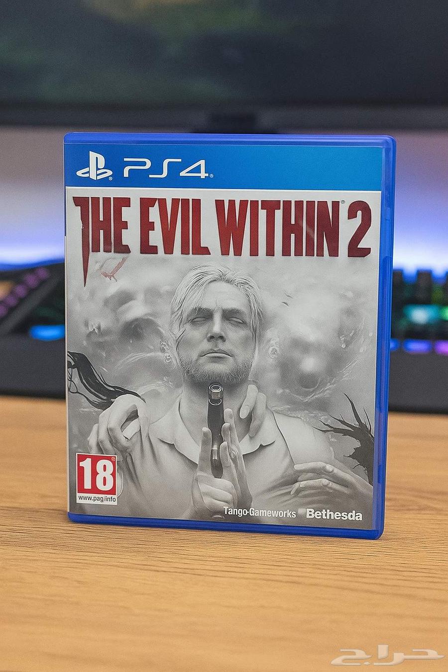 For sale: PlayStation 4 in good condition with two controllers, priced at 500, contact via WhatsApp64435564373763111