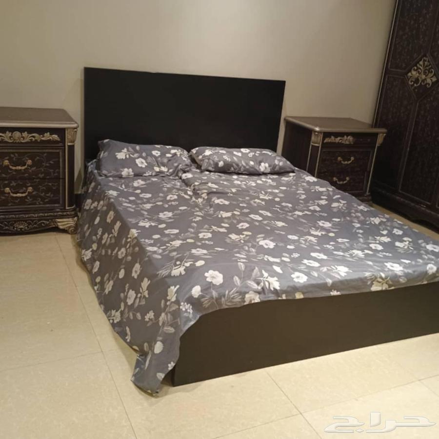 غرفه نوم سرير دولاب 2 كومدين 1جزامة64452455980034111