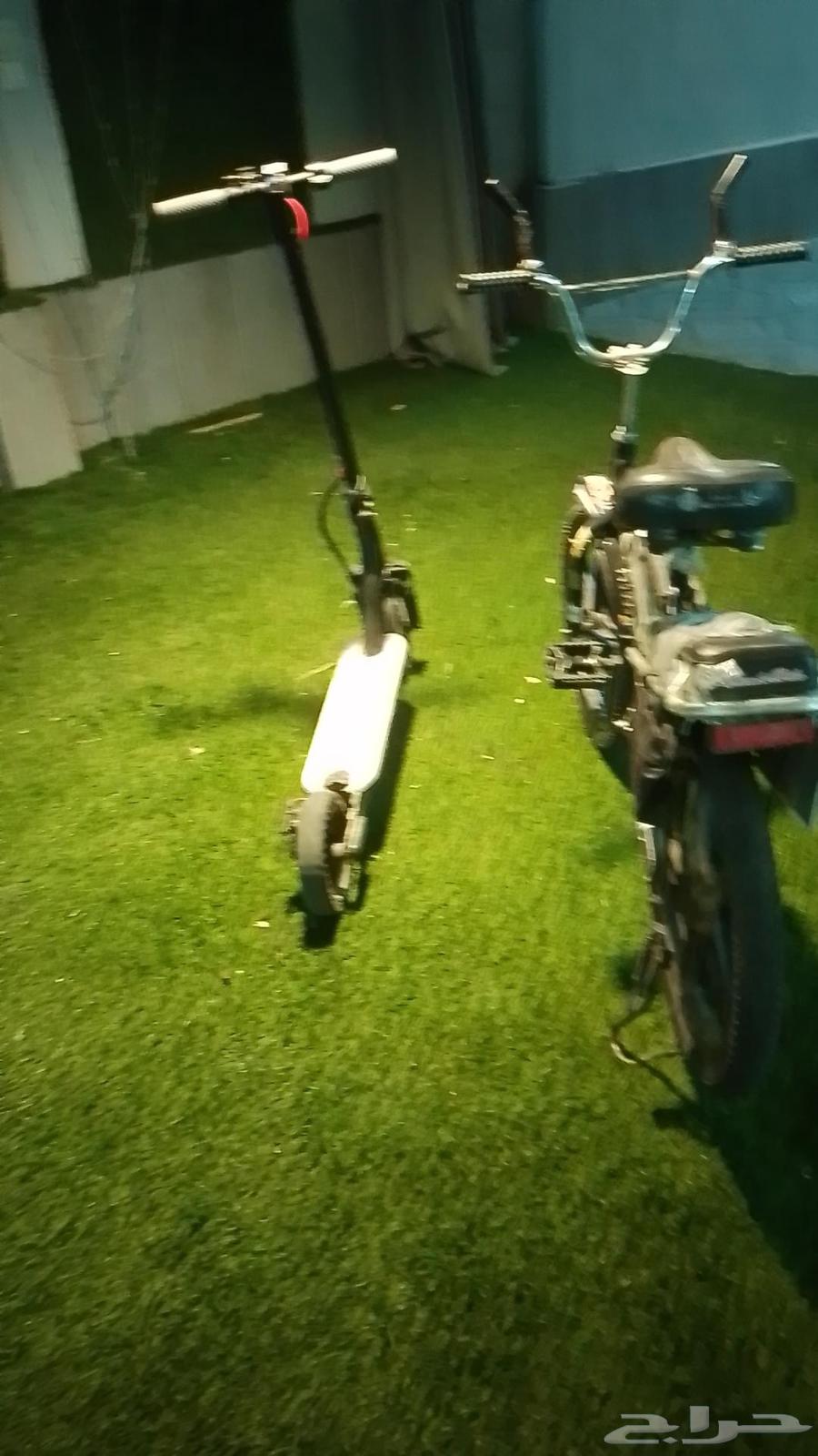 Hello, I'm offering you an Endunosi Rambo bicycle and a Xiaomi scooter64455072770946111