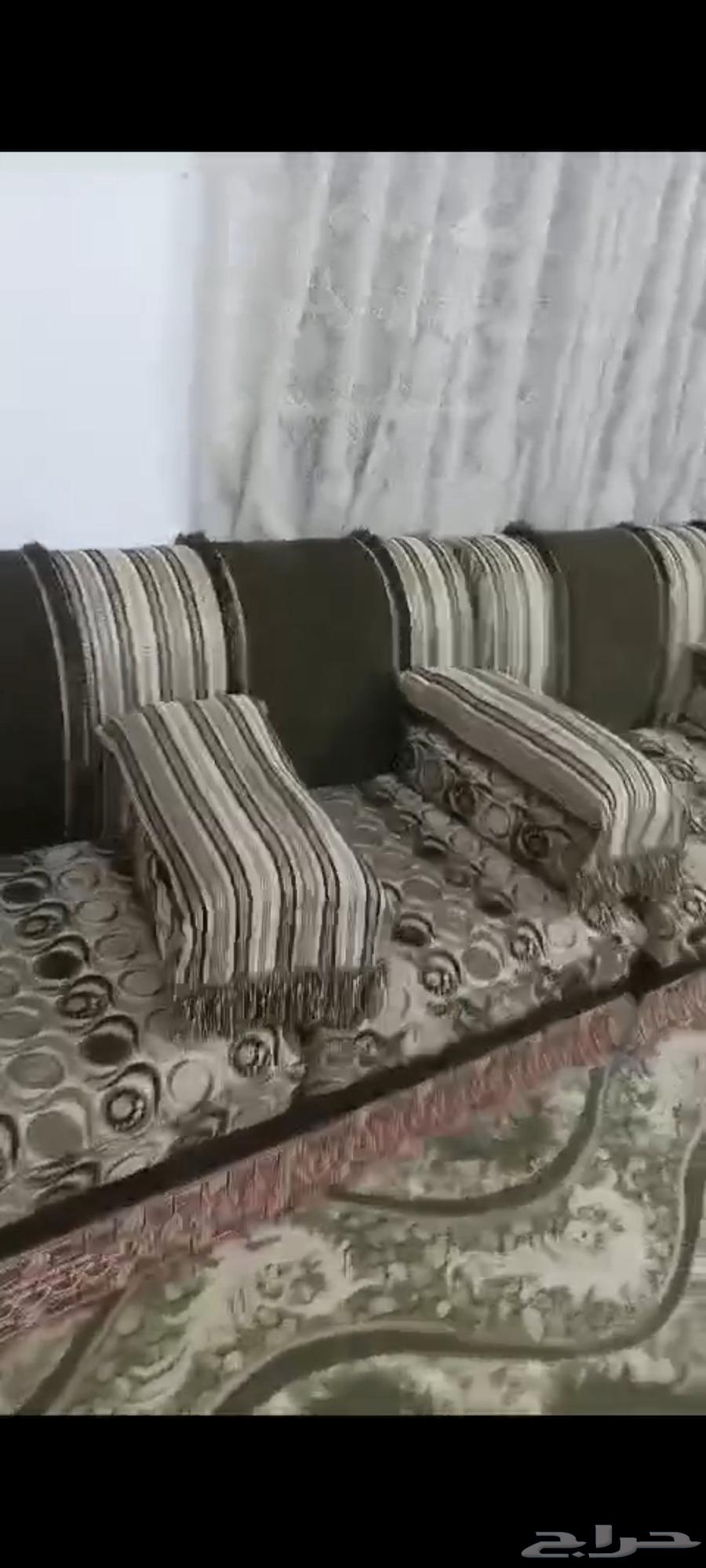 Sofa set for sale with tables and curtain64453903110147110