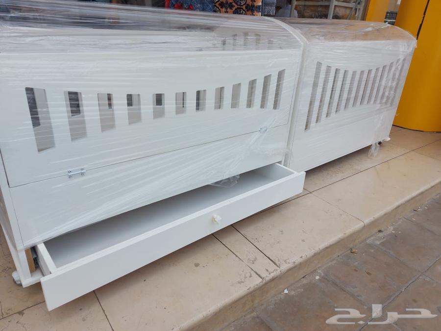 سرير خشب اطفال مقاس 120 60 سم جديد64452184375553113