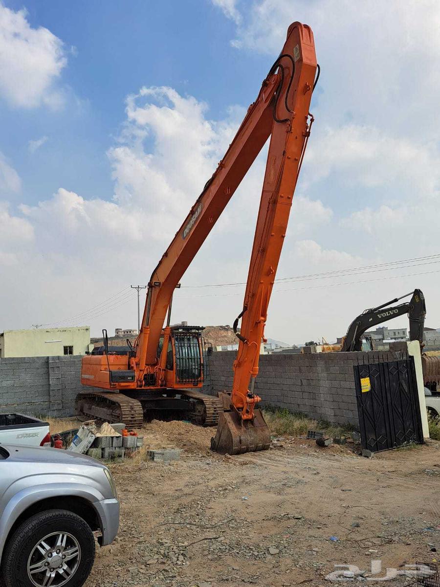 بوكلين ذراع طويل دوسان Long Boom Doosan 300LC64617275411458110