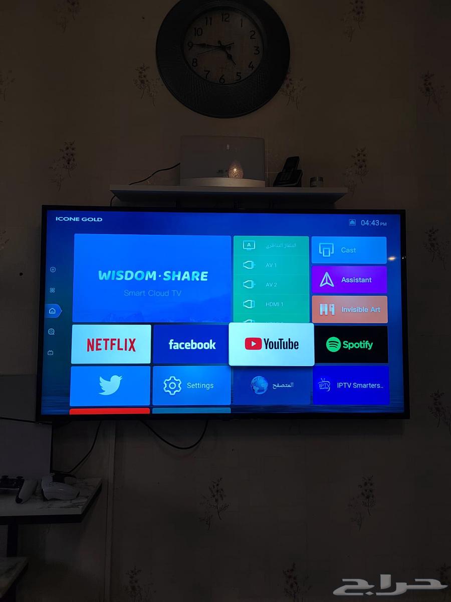 Ikon Gold 55-inch screen, the screen is clean, smart LED64453903144449110