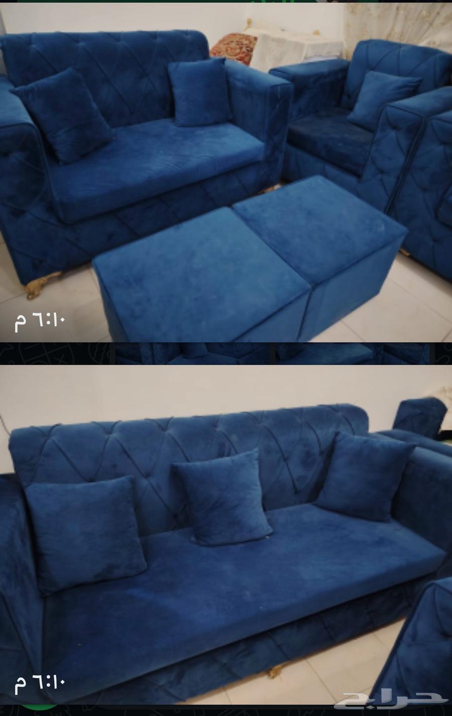 كنب جديد استعمال خفيف جدا جدا جدا64454880953473111