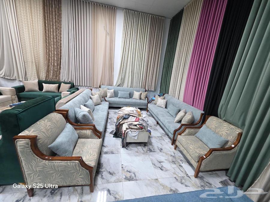 Clearance Sale of 11-Piece Sofa Set: Three Large and Two Single Seats Decor64449929097858112