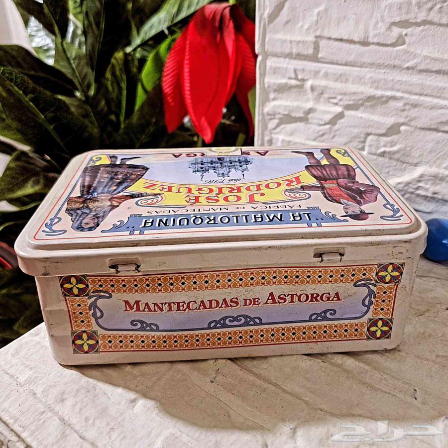 علبة معدنية صناعة اسبانية تاريخ تأسيس المصنع 191664453930621570113