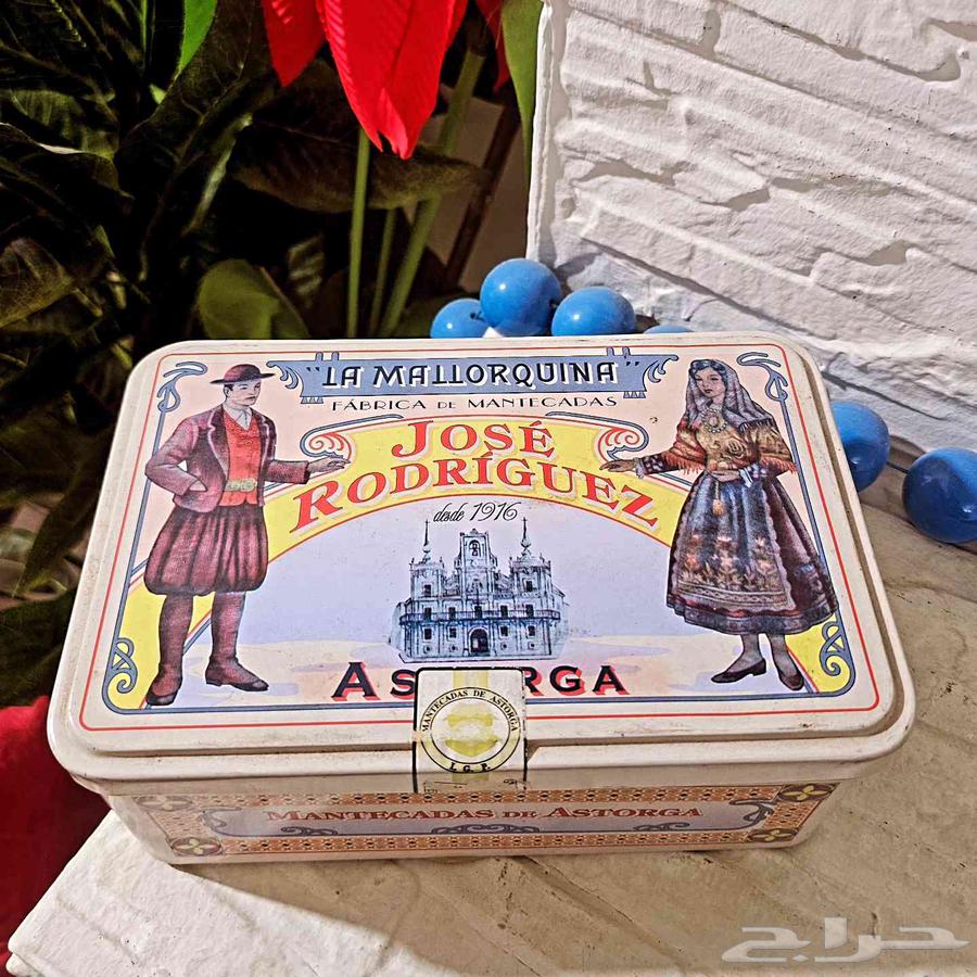 علبة معدنية صناعة اسبانية تاريخ تأسيس المصنع 191664453930621570110