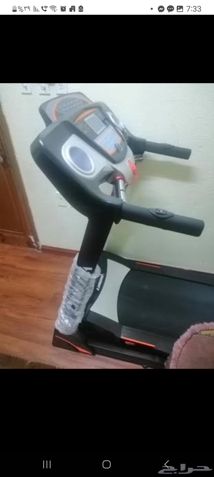 سير مشاية تريدميل كهربائي جيولجيا 4 حصان يتحمل وزن 130 كجم64455263748481112