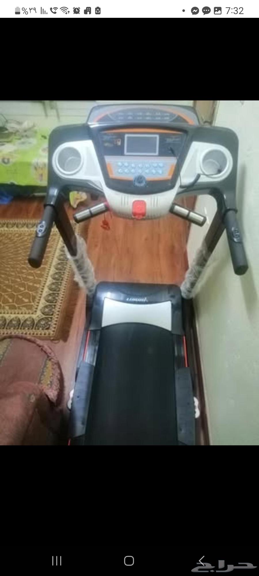 سير مشاية تريدميل كهربائي جيولجيا 4 حصان يتحمل وزن 130 كجم64455263748481111