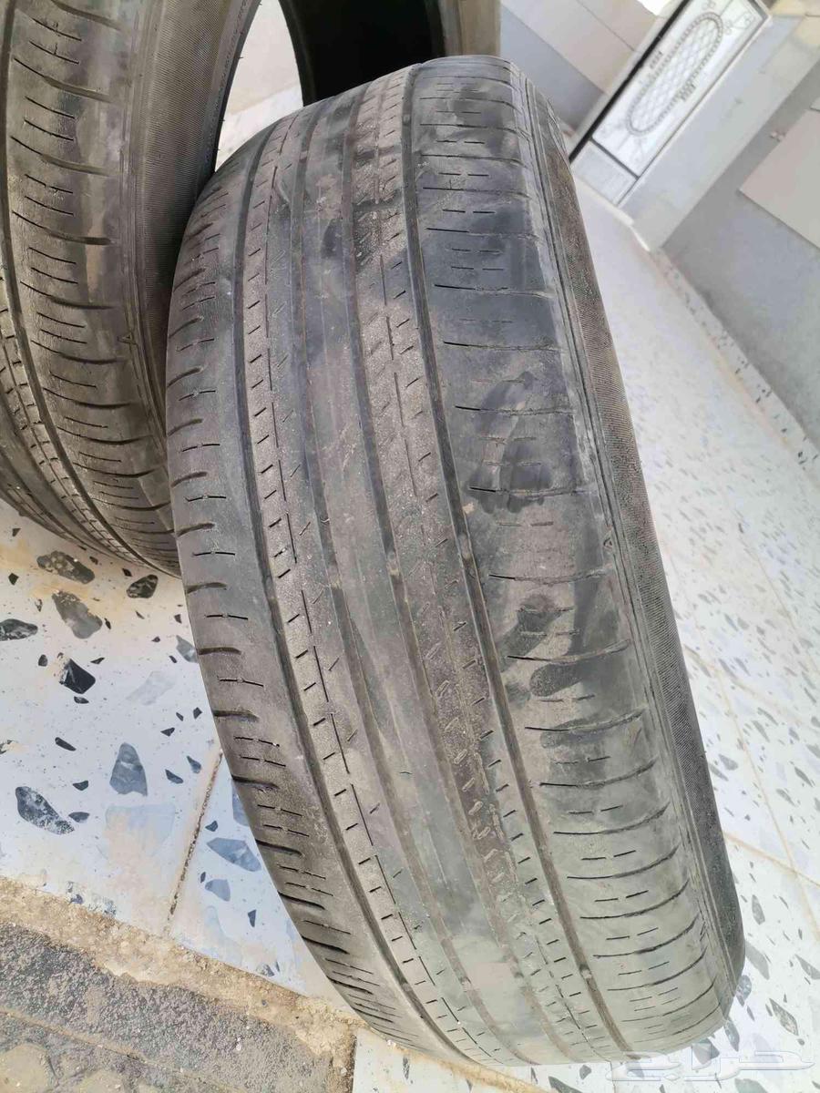 كفرات دالوب جنط 17 مستعمل للبيع64615596117507114