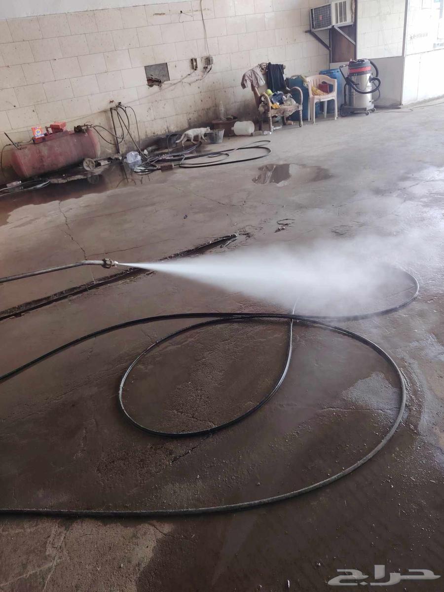 لبيع معدات مغسلة سيارات بالصور المرفقه المعدات ترمبة 170 بار64616140320513110
