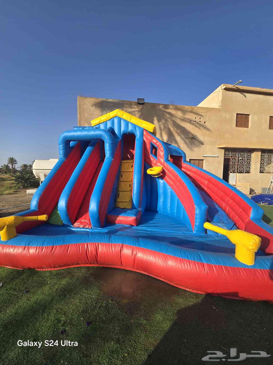 العاب هوائيه وملاعب صابونيه للبيع مستخدمه وجديد64450184981122111