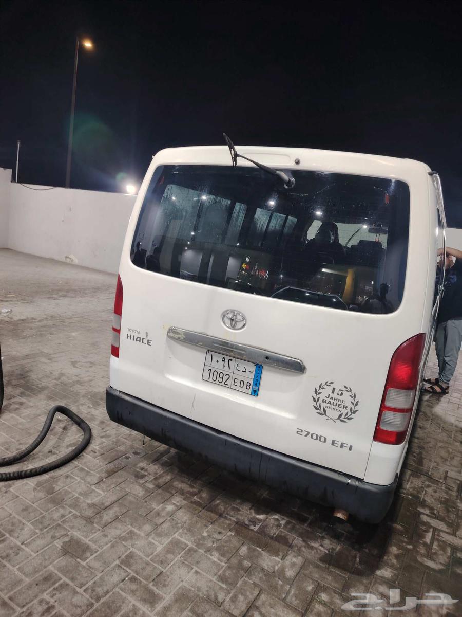 باص هايس 2013 للايجار بيوم أو الشهر مع السايق فقط مشاوير اجا64613618383361110