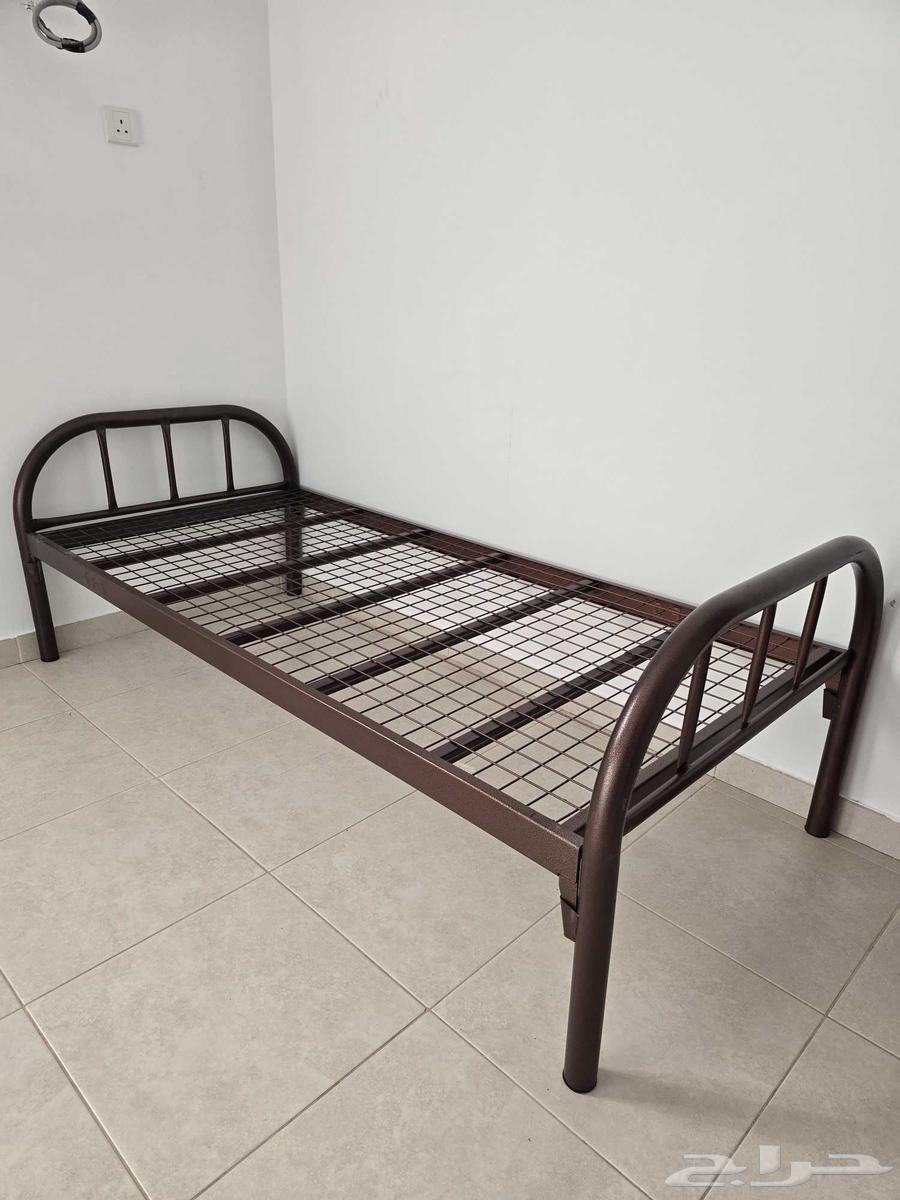 سرير حديد دورين دور واحد مرتبه و بطانيه دولاب حديد جديد64456005260163113