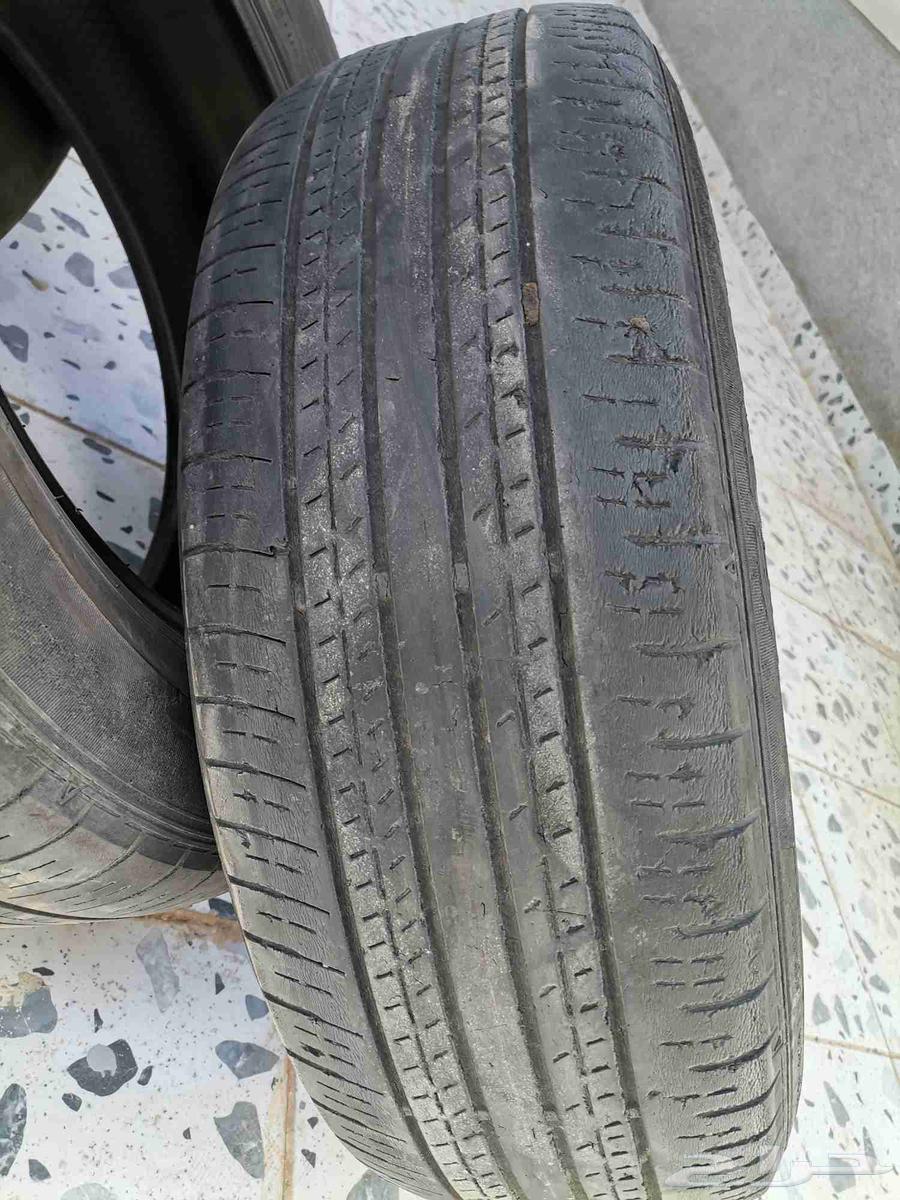 كفرات دالوب جنط 17 مستعمل للبيع64615596117507113