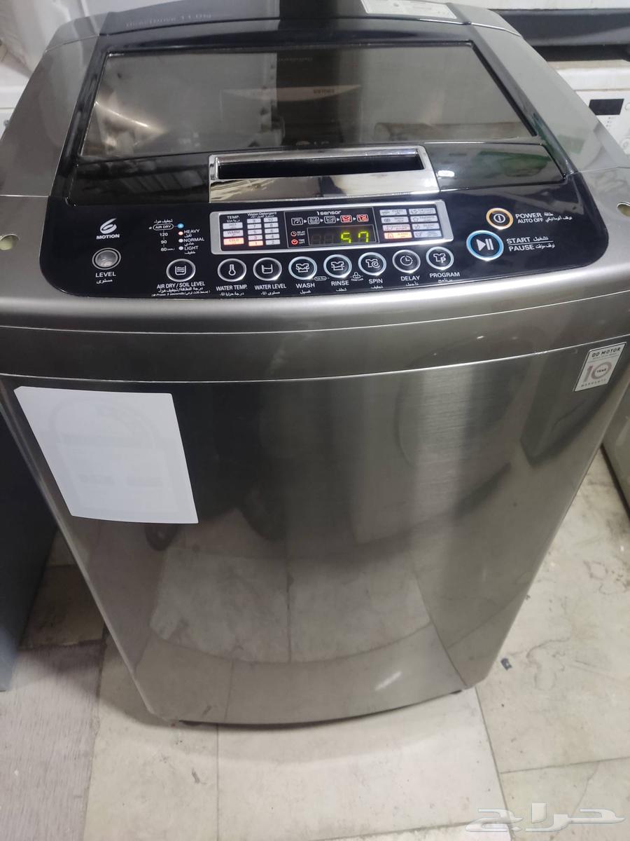 غساله الجى انفرتر220فولت 50 60 11 كيلو بحاله الجديده64455290791553110