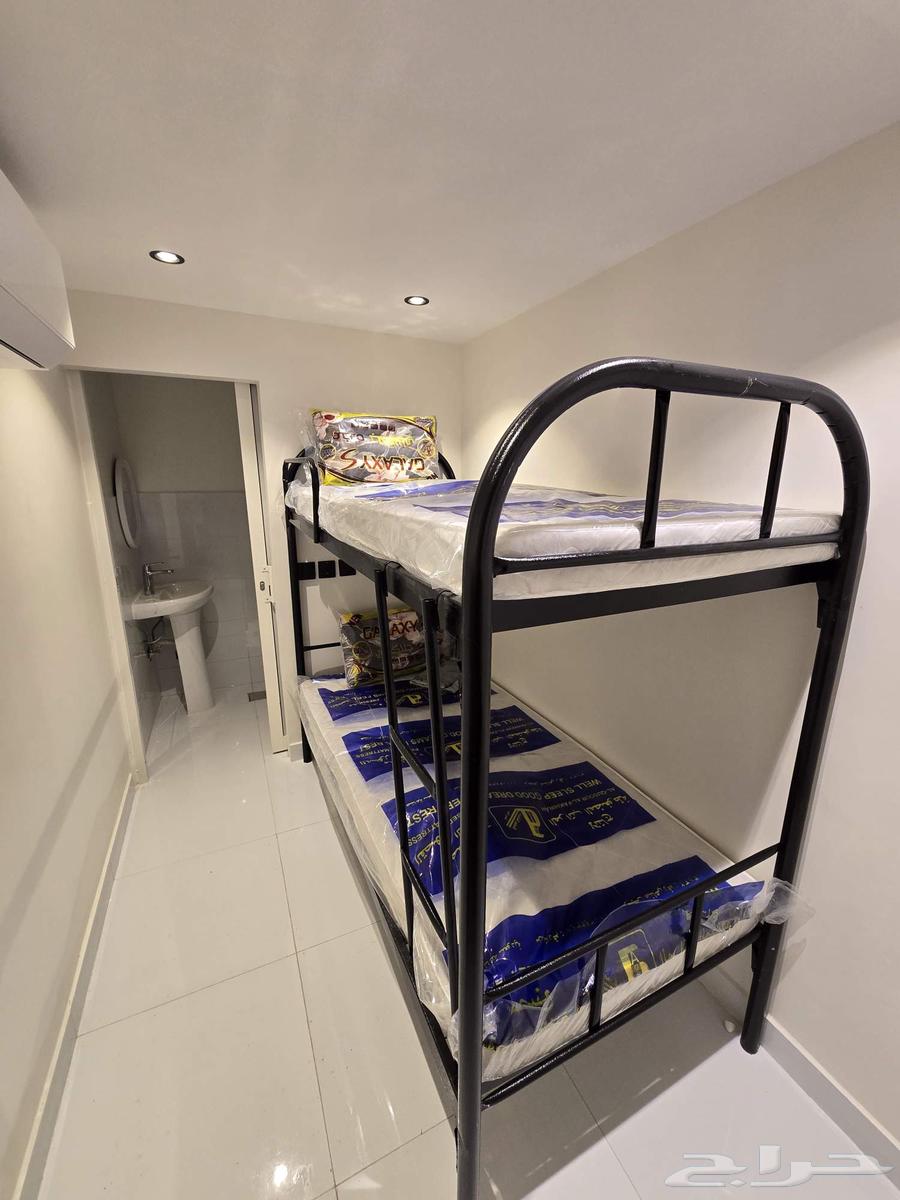 سرير حديد دورين دور واحد مرتبه و بطانيه دولاب حديد جديد64456005260163114