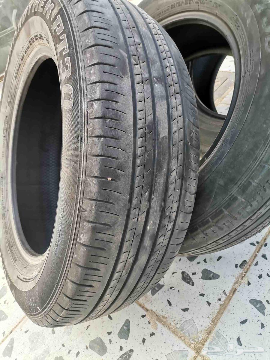 كفرات دالوب جنط 17 مستعمل للبيع64615596117507112