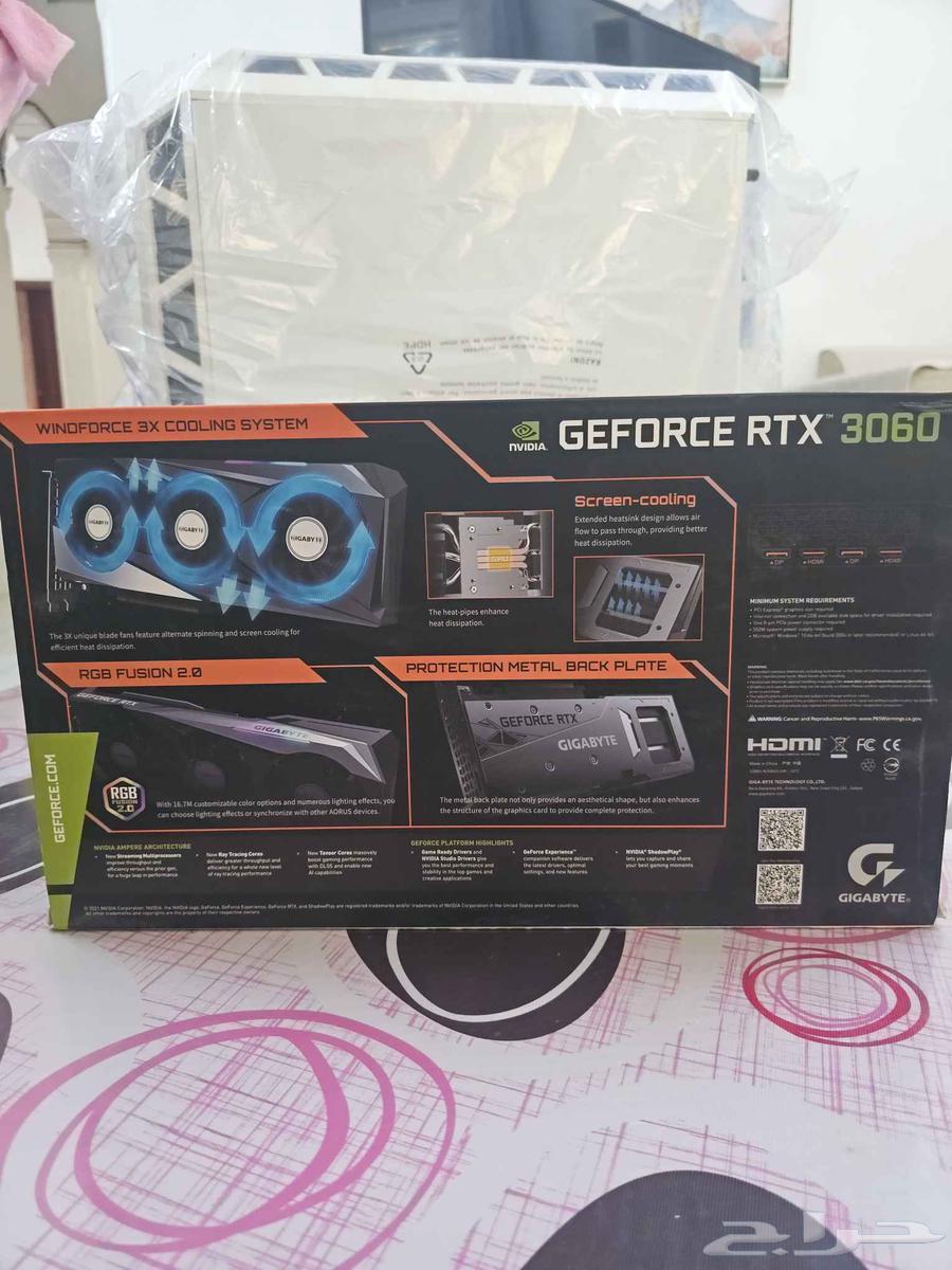 Gigabyte RTX 3060 Gaming OC 12GB Graphics Card64454632757506111