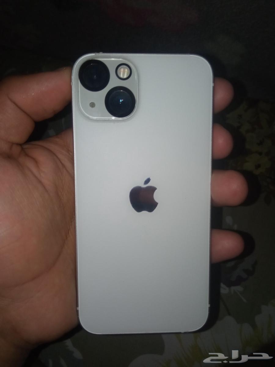 آيفون 13 أبيض بمساحة 256 وسعة بطارية 94 ولا يوجد به خدوش64450892732930110