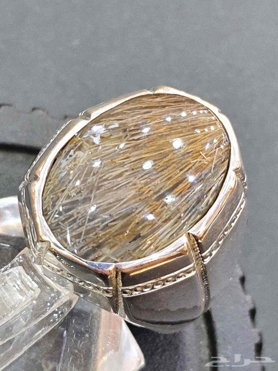 خاتم نوادر العقيق المسماري اليماني64454305332610112