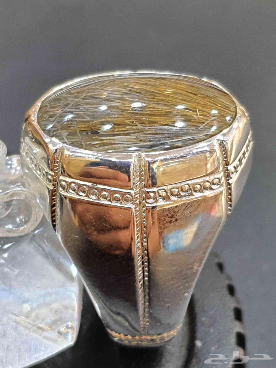 خاتم نوادر العقيق المسماري اليماني64454305332610113