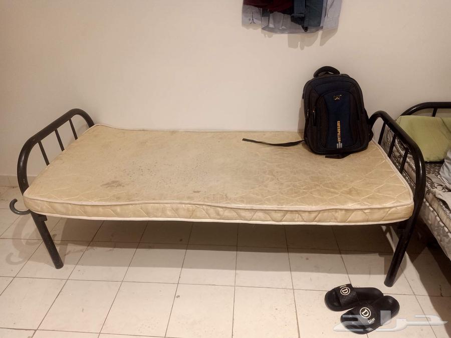 سرير نفر حديد ومعاة مرتبة سرير جديد64456913715457110