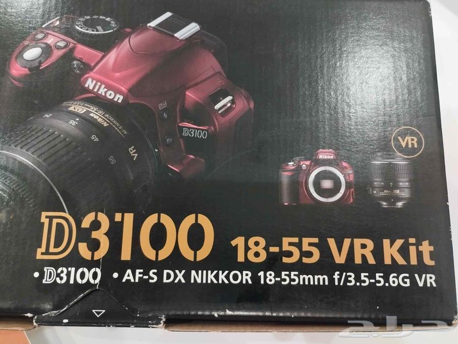 كاميرا نيكون D3100 بحاله الوكاله64451325017603111
