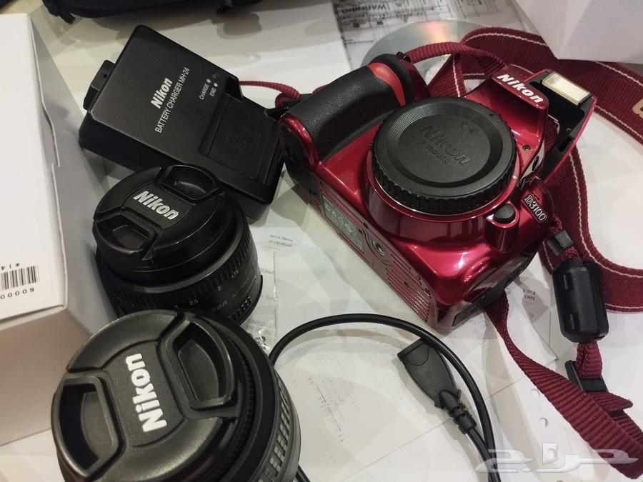 كاميرا نيكون D3100 بحاله الوكاله64451325017603110