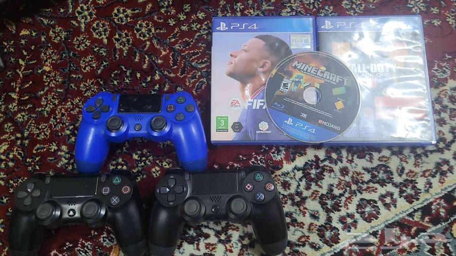 سوني 4 سليم مع تلفزيون والعاب64456046779906114