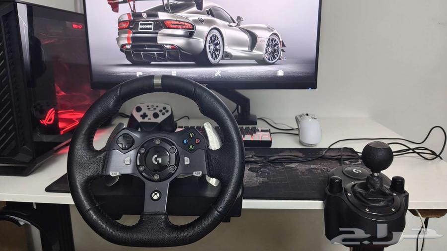 Logitech G920 steering wheel with all accessories (Logitech g920)64455058825473110