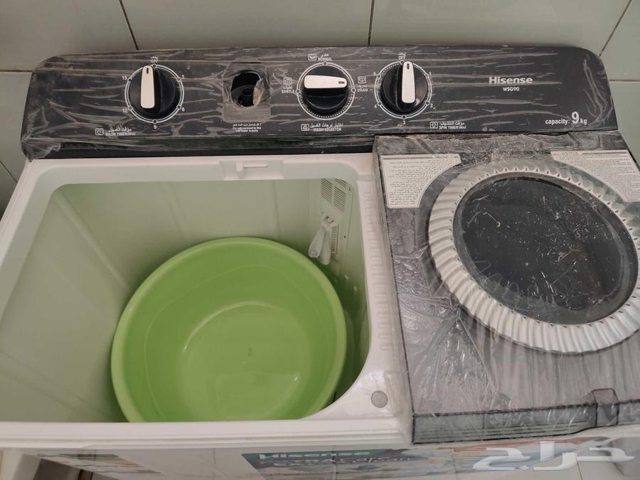 Hisense 9 kg washing machine, new with 4 months of use64450678130945111