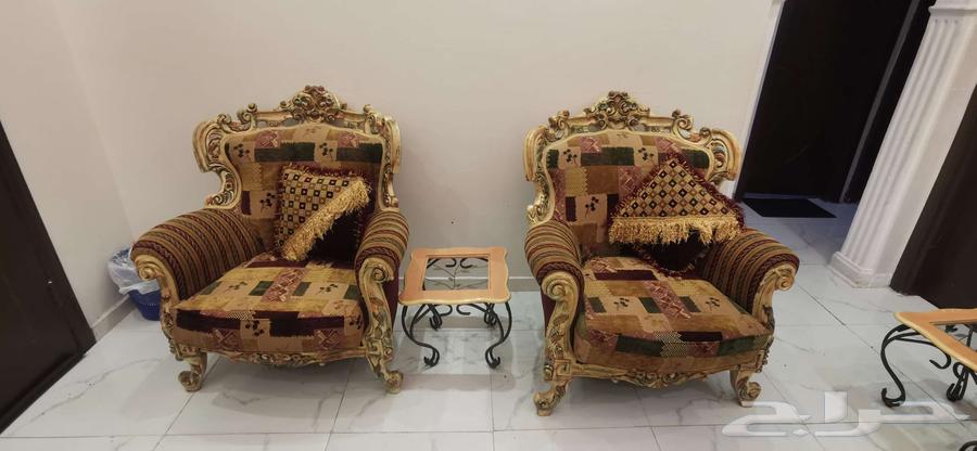 Sitting set, two air conditioners, a washing machine, and a refrigerator64454235918339111