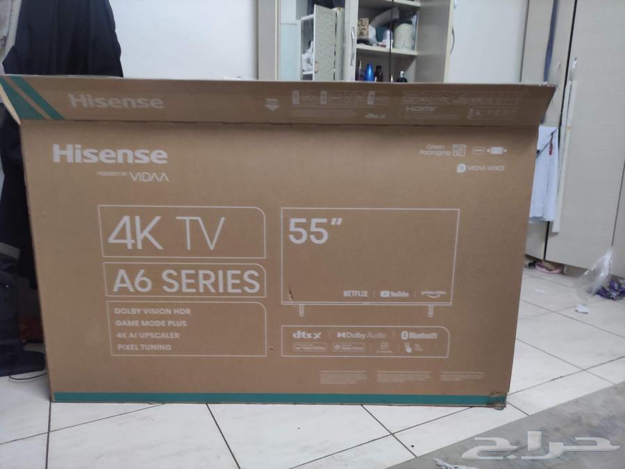 شاشة سمارت 55 بوصة هايسنس جديدة للبيع64449717130369110
