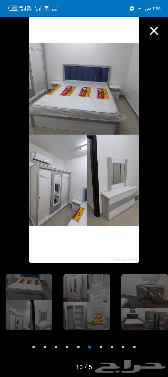 غرف نوم جديده من الرياض للدمام شامل التركيب والتوصيل والدفع64453723749762110