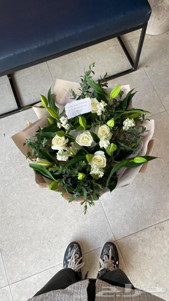 باقة ورد بوكيه ورد طبيعي بالجمله الورده ب 3 ريال64450624873729114