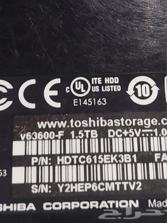1500GB Hard Drive, 1.5TB Toshiba, Functional, Tested and Formatted64455413870210114