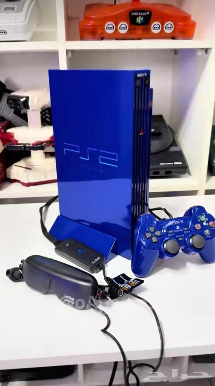 سوني 2 النسخه الزرقاء نادره مع كراتينها السعر 1850 مع كراتين64456763375361111