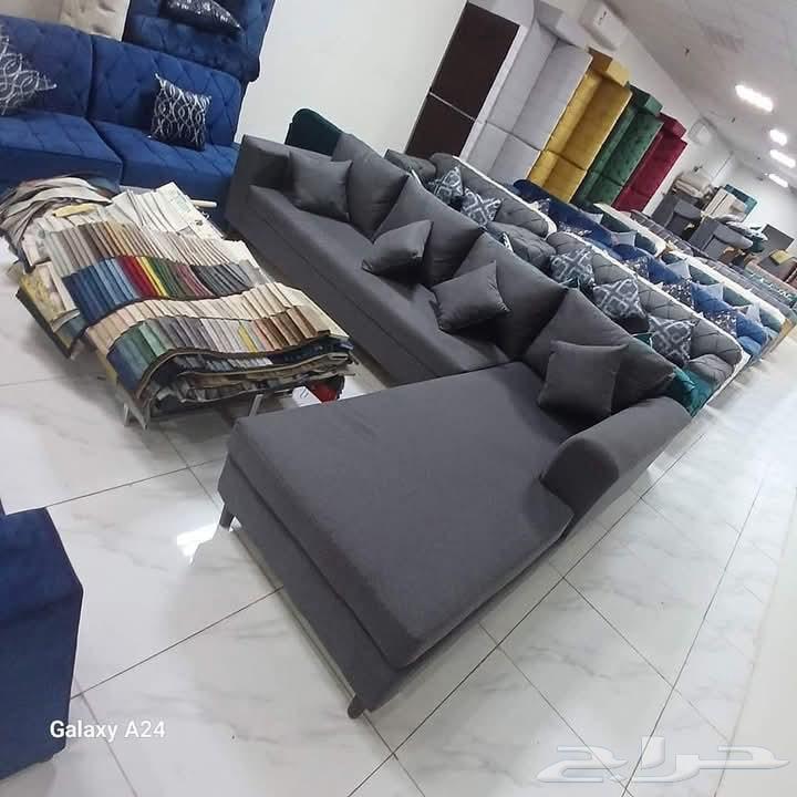 كنب جديد جاهز بسعر مناسب لجميع والتوصيل مجانا64450091606275111