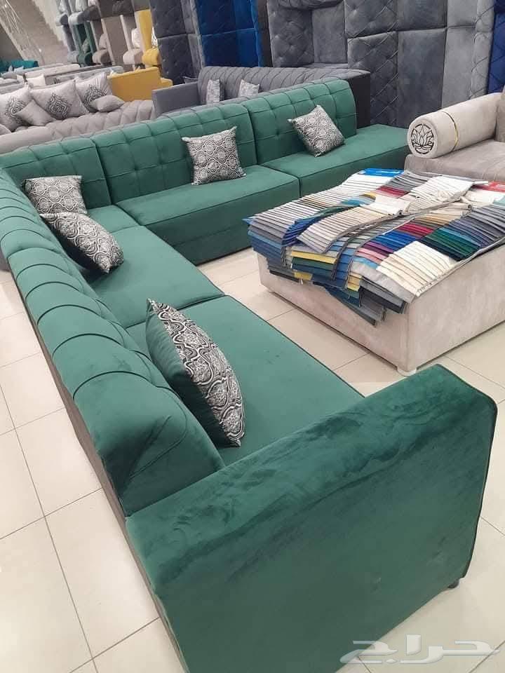 كنب جديد جاهز بسعر مناسب لجميع والتوصيل مجانا64450091606275110